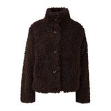 s.Oliver teddy jas - donkerbruin