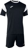 Joma Phoenix Voetbalset Korte Mouw Kinderen - Zwart / Wit | Maat: 104