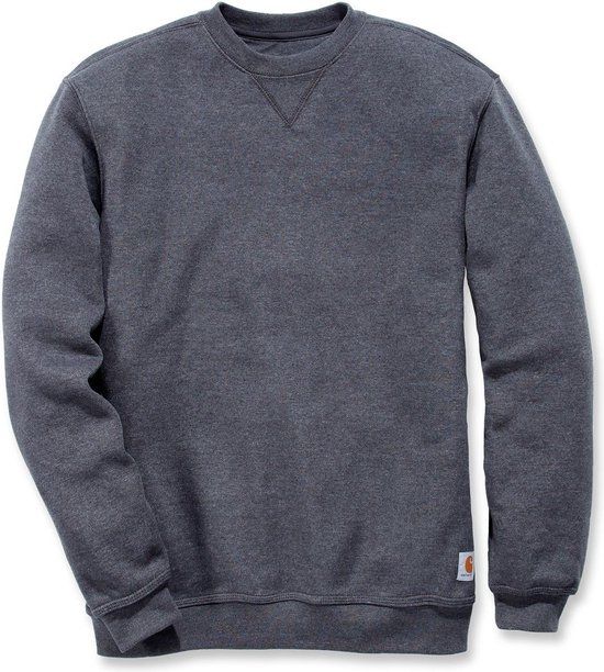 Carhartt K124 Midweight Crewneck Sweatshirt - Original Fit - Carbon Heather - S