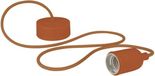 Vellight VEL LAMPH01BR - E27 Pendel Lamp - Bruin