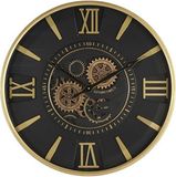 Countryfield Klok Devon Metaal Rond Goud 60 cm