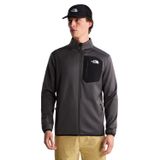 THE NORTH FACE Funktionele fleece-jas 'CREST' grijs / zwart / wit