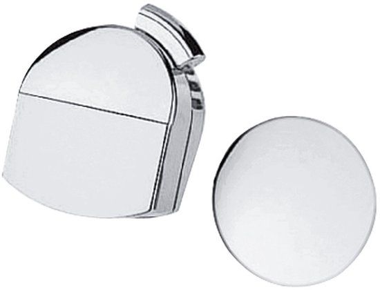 Hansgrohe Exafill e afdekset v/badafv./v/baden met verzonken overl.gat, chroom