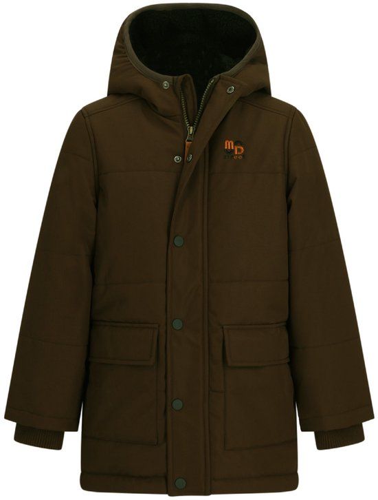 Moodstreet Quilted Parka Jasper M607-6235 Cocoa - Maat 122/128