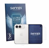 Savvies Screenprotector voor Apple iPhone Duo (Voor+Camera) - 6 Stuks