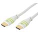Techly 5.0m HDMI M/M HDMI Kabel Wit