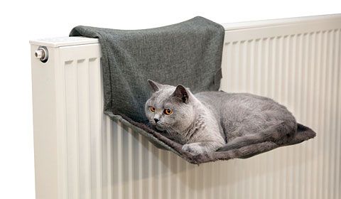 Kerbl Kattenhangmat Paradies 45x30 cm grijs