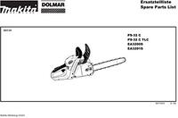 Dolmar 165132140-7827 Borgring 8 - Origineel onderdeel voor Dolmar PS-32 C