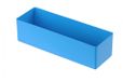 Hünersdorff Inzetbox van slagvast polystyreen (PS), afmetingen: 162 x 54 x 45 mm, kleur: blauw