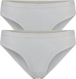 FALKE Daily Comfort Multipack ademend katoen broek van onderlaag dames wit - maat S