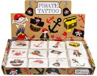 Speelgoed Duckiez Tattoos Piraat 12st.