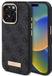 Guess GUHMP16LU4GPRK iPhone 16 Pro 6.3" noir/noir coque rigide 4G plaque logo MagSafe