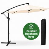 Brixy Zweefparasol - 300CM - Creme