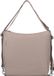 Mandarina Duck Mellow Leather Schoudertas/Rugzak Warm Taupe