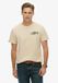 Superdry Lo-fi Outdoors Relaxed T-shirt Heren M Oatmeal Beige