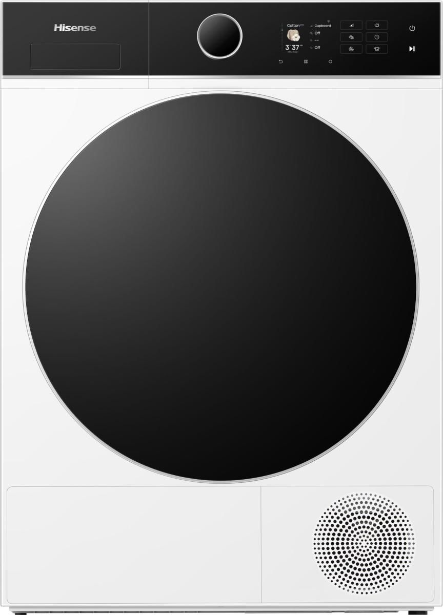 Hisense DH5I804BWCD - Wasdroger - Vrijstaand - 8 kg - Wit