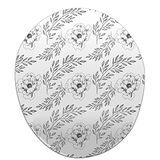 Bonamaison, Ergonomische muismat met polssteun, digitaal bedrukte muismat tegen schede problemen, antislip onderkant, voor kantoor en thuis, afmetingen: 20 x 23 cm