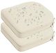 Set de 2 coussins de chaise de jardin - Imperméable et fermeture éclair amovible - Beige 45 x 45 x 8 cm