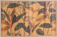 5 Five Simply Smart Badmat met bloemmotief 80x50 cm BLACKFLORA