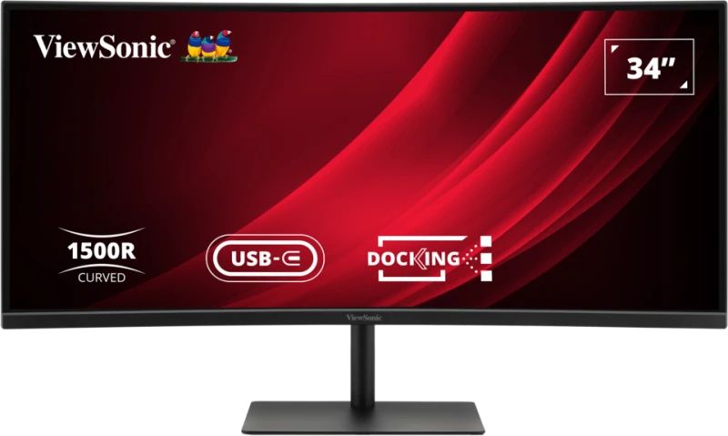 Viewsonic VG3419C-2 computer monitor 86,4 cm (34") 3440 x 1440 Pixels UltraWide Quad HD LED Zwart