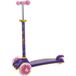 LUPILU Trottinette à 3 roues avec roues LED, Paw Patrol Dino Movie (Lila)