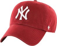 47 Brand New York Yankees MLB Clean Up Cap Rood Katoen Mannen