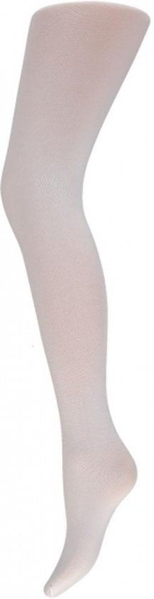 Witte dames panty 60 denier L/XL