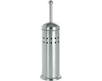 Merkloos WC borstel - RVS - zilverkleurig - 40 cm