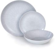 Barazzoni 82000625 Dinerbord, soepbord, fruitbord, porselein, grijs