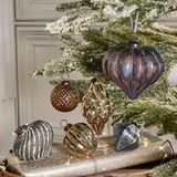 LOBERON Kerstversiering set van 6 Alva