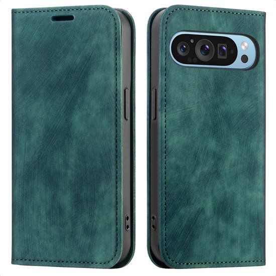 imoshion Slim Bookcase - Geschikt voor Google Pixel 10 Pro XL - Groen