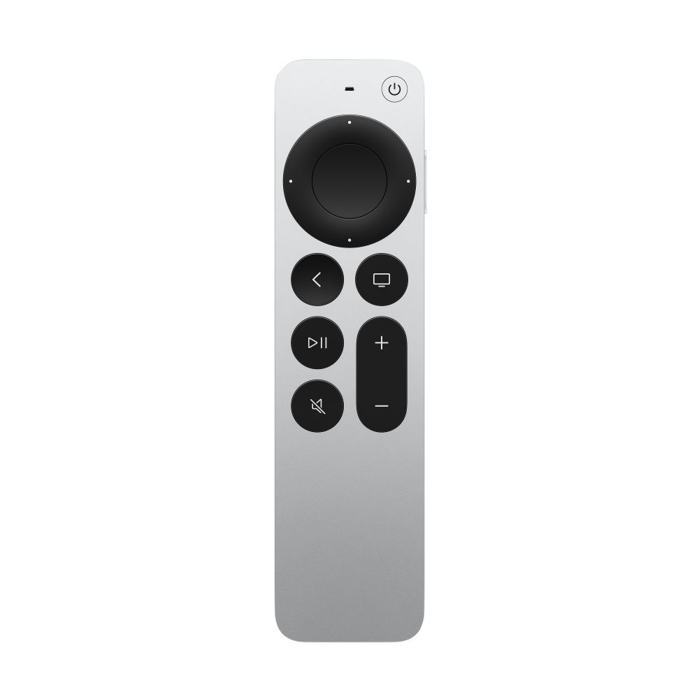 Apple Siri Remote - TV Set-Top Box Remote Control - IR/Bluetooth - Black/Silver
