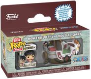 Funko One Piece Bitty POP! Ride Vinyl Figure Thousand Sunny w/Luffy 2,5 cm