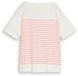 Tom Tailor - T-shirt met streepjesmotief - Maat 50 - Whisper White