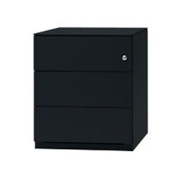 Unbranded Bisley 3L Basic Ladeblok - Zwart - 420x565x500mm - Afsluitbaar