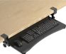 oCreon Plateforme de clavier sous table - Support de clavier extensible avec pince en C - 650x300mm