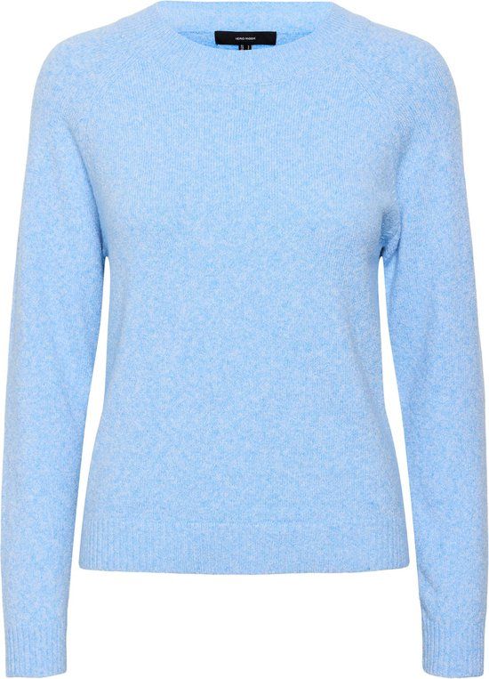 Vero Moda VMDOFFY Trui Dames - Little Boy Blue/melange - Maat L