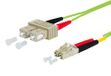 METZ CONNECT OpDAT patchkabel, SC-D/LC-D OM5, 8 m