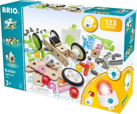 BRIO Builder Verlichtingsset - 34593 | 3+ jaar | Multicolor