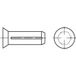 TOOLCRAFT TO-5386203 Goujons à tête fraisée (Ø x l) 3 mm x 12 mm Acier 500 pièce(s)