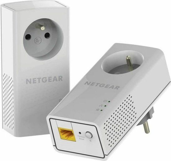 Netgear PLP1000-100FRS - Powerline Adapter - 2-pack - 1000 Mbps