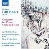 Concertos Naxos Groslot: Concertos For Piano, Cello And Harp (CD)