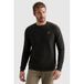 PME Legend trui regular fit en katoen gebreid - anthracite