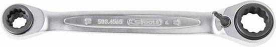 KS Tools 503.4565 Ringsleutel - Chroom-vanadiumstaal - 190.0 mm