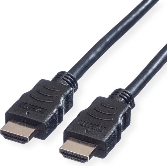 Value HDMI High Speed Cable met Ethernet M-M, zwart, 7,5 m