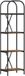 vidaXL Étagère - 4 niveaux - 40 x 30 x 146 cm - Bois traité - Chêne fumé
