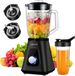 Safecourt Blender - 1,5L Verre & 600ml To-Go beker - 1300W Smoothie maker