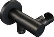 Brauer Black Edition Tapis noir mitigeur thermostatique encastré pour baignoire avec boutons-poussoirs SET 04