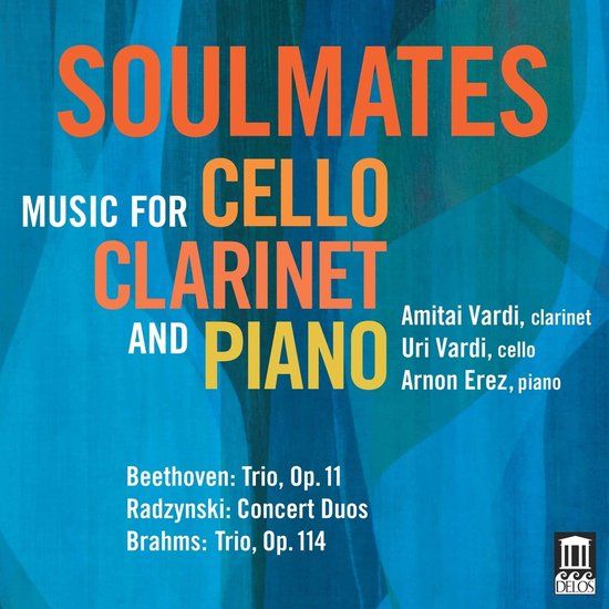 Amitai Vardi, Uri Vardi, Arnon Erez - Soulmates: Music For Cello, Clarinet & Piano (CD)