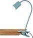 Briloner Lampe de bureau flexible lampe à pince bleu